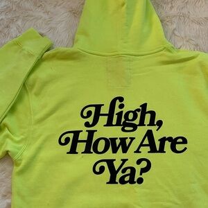 Jeffree Star Neon Green Hoodie - Limited 420 Run